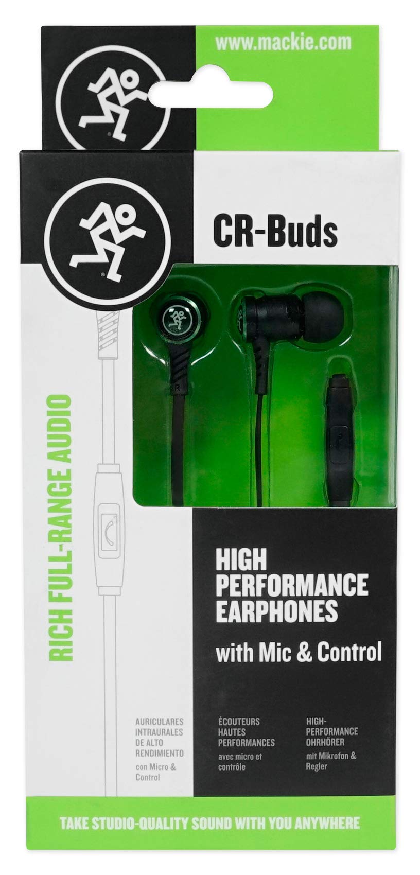 Mackie CR-BUDS Wired In-Ear Earphones