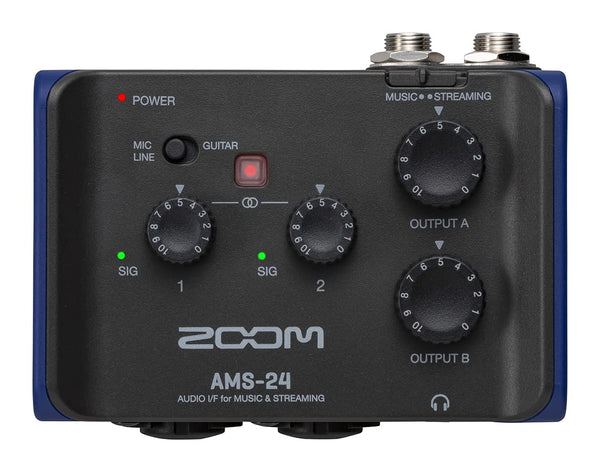 Zoom AMS-24 2-In/4-Out USB Audio Interface