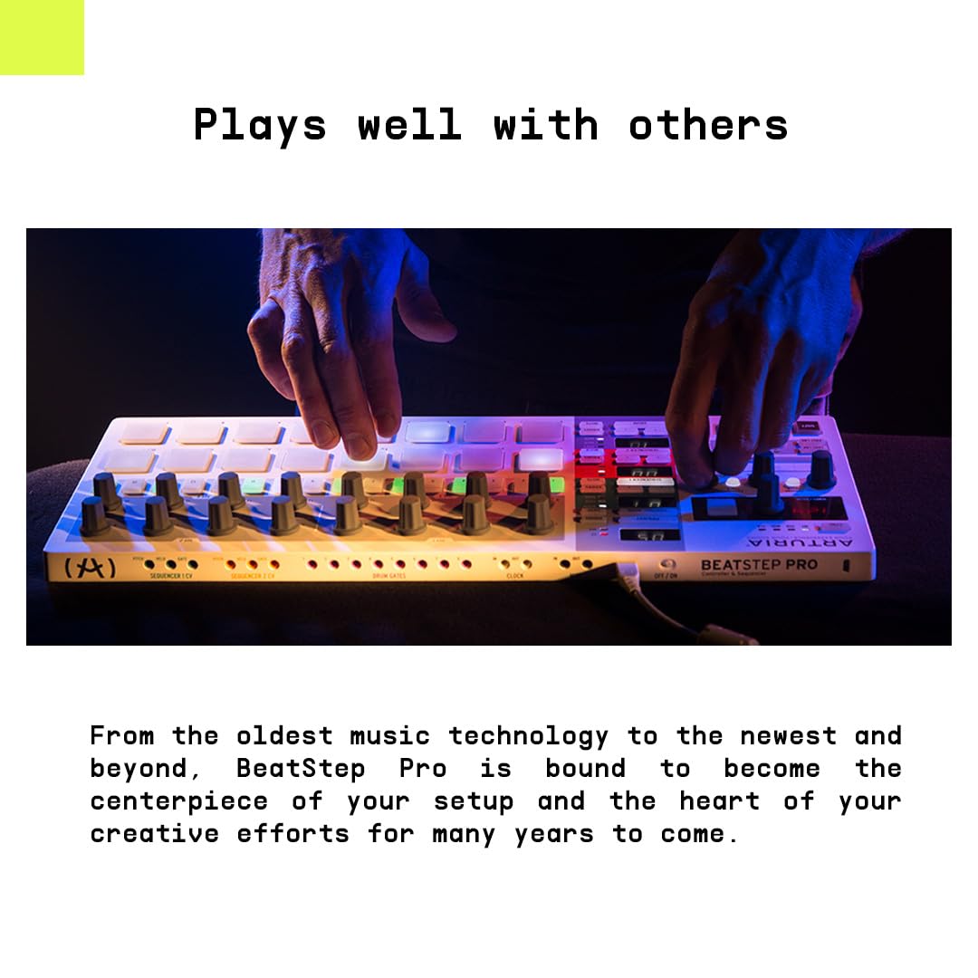 Arturia BEATSTEP PRO WHITE Performance Sequencer