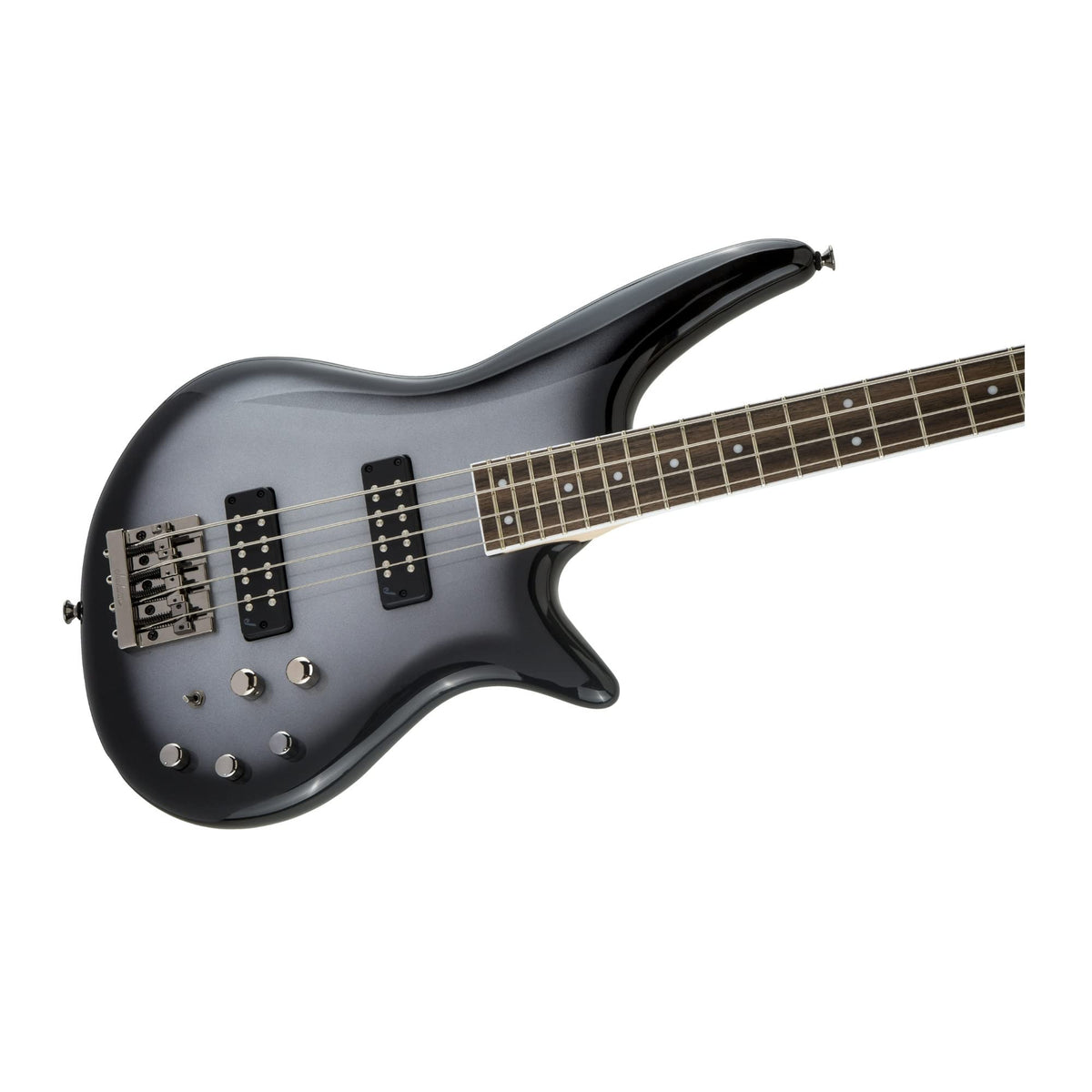 Jackson JS3 Spectra 4-String Electric Bass, Silverburst
