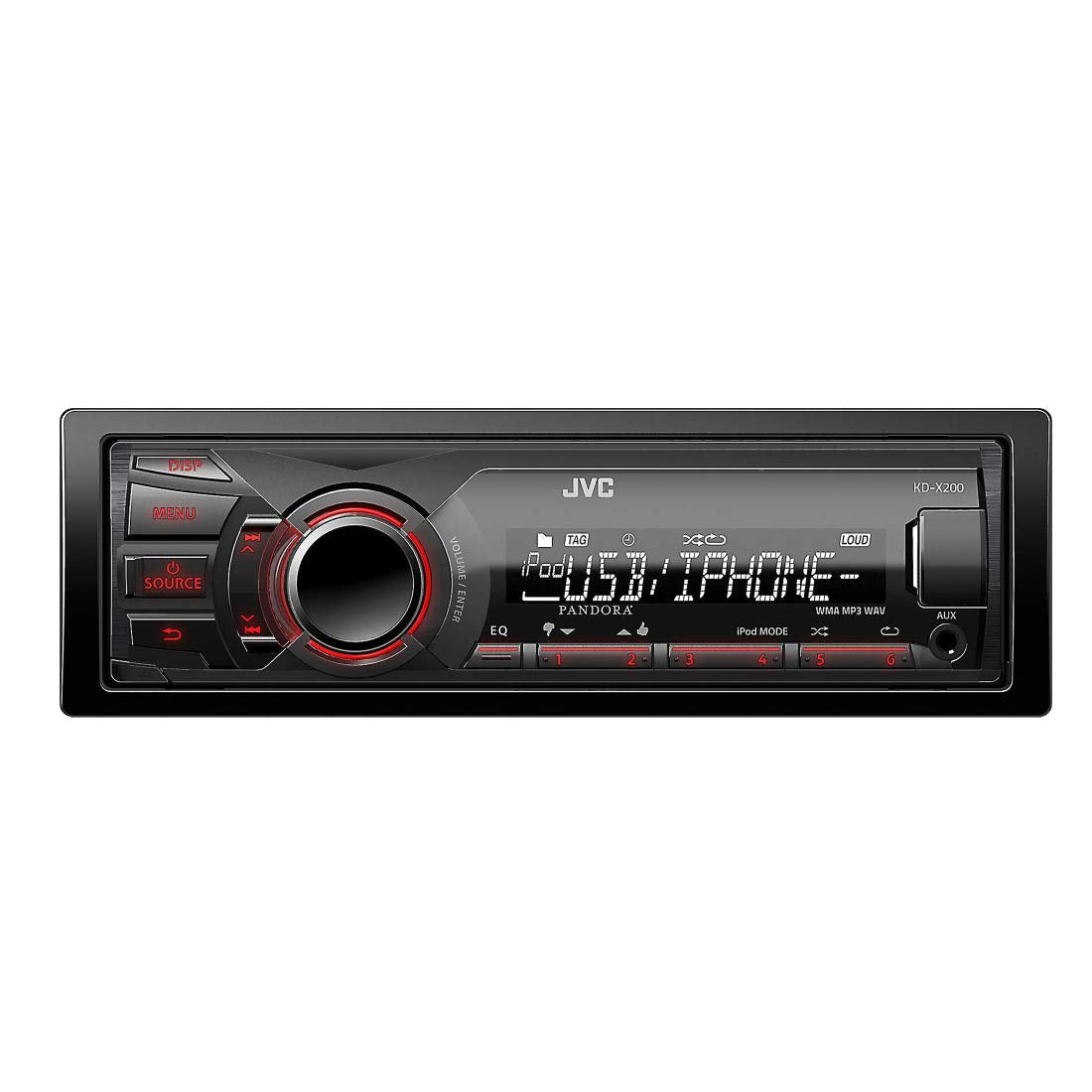 JVC KDX200 Digital Media Receiver Front USB-AUX