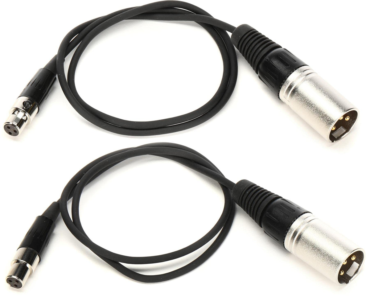 Zoom TXF-8 TA3 Female to XLR Male Cable 2-Pack