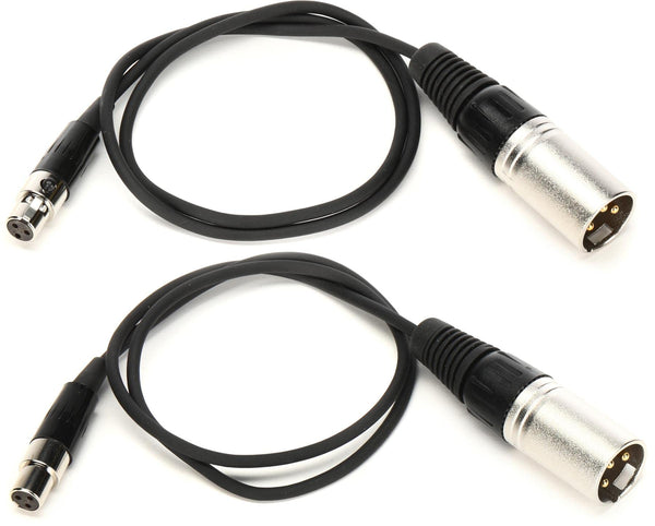 Zoom TXF-8 TA3 Female to XLR Male Cable 2-Pack