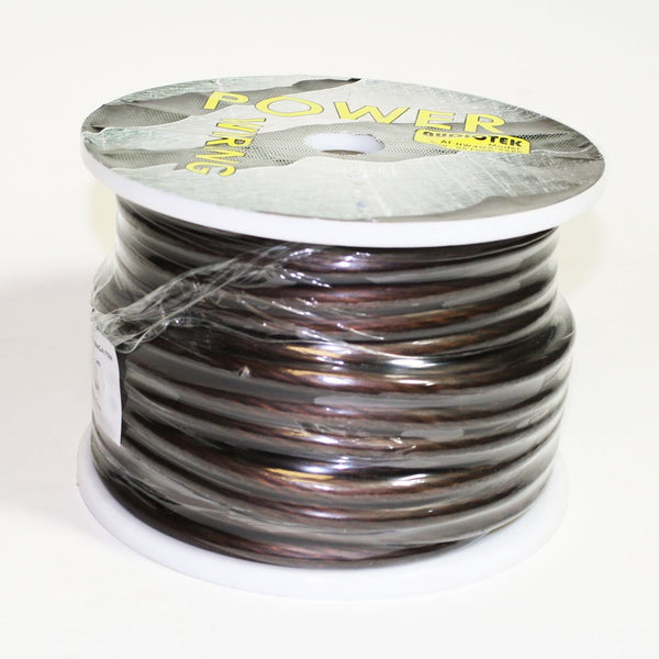 Audiotek AT-HW4GA/95BK 4 Gauge 95-Ft Black Hot Wire