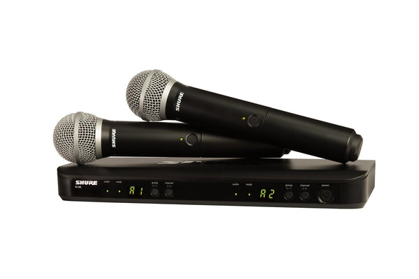 Shure BLX288/PG58-H11 Dual Wireless Vocal System