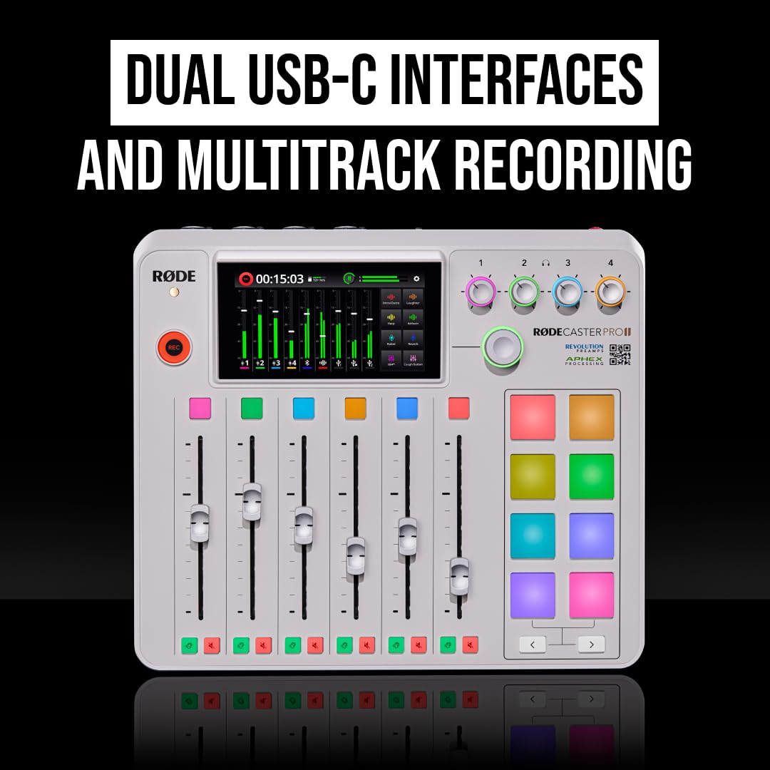 RØDE RCPII-W RØDECaster Pro II Production Console