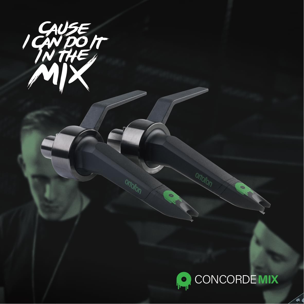 Ortofon CC-MK2 MIX TWIN Concorde DJ Cartridge Twin Pack