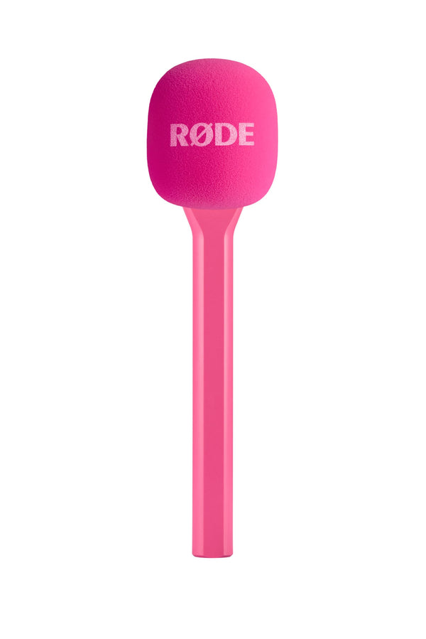 RØDE INTERVIEWGOPIN Pink Handheld Adapter for Wireless Mics