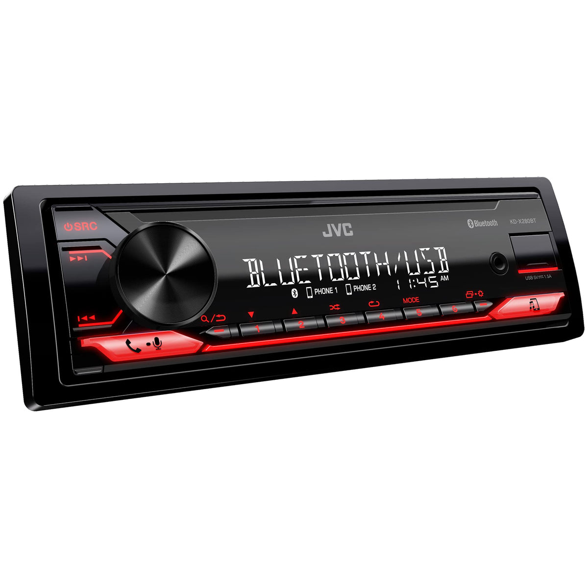 JVC KD-X280BT Single DIN Digital Media Receiver