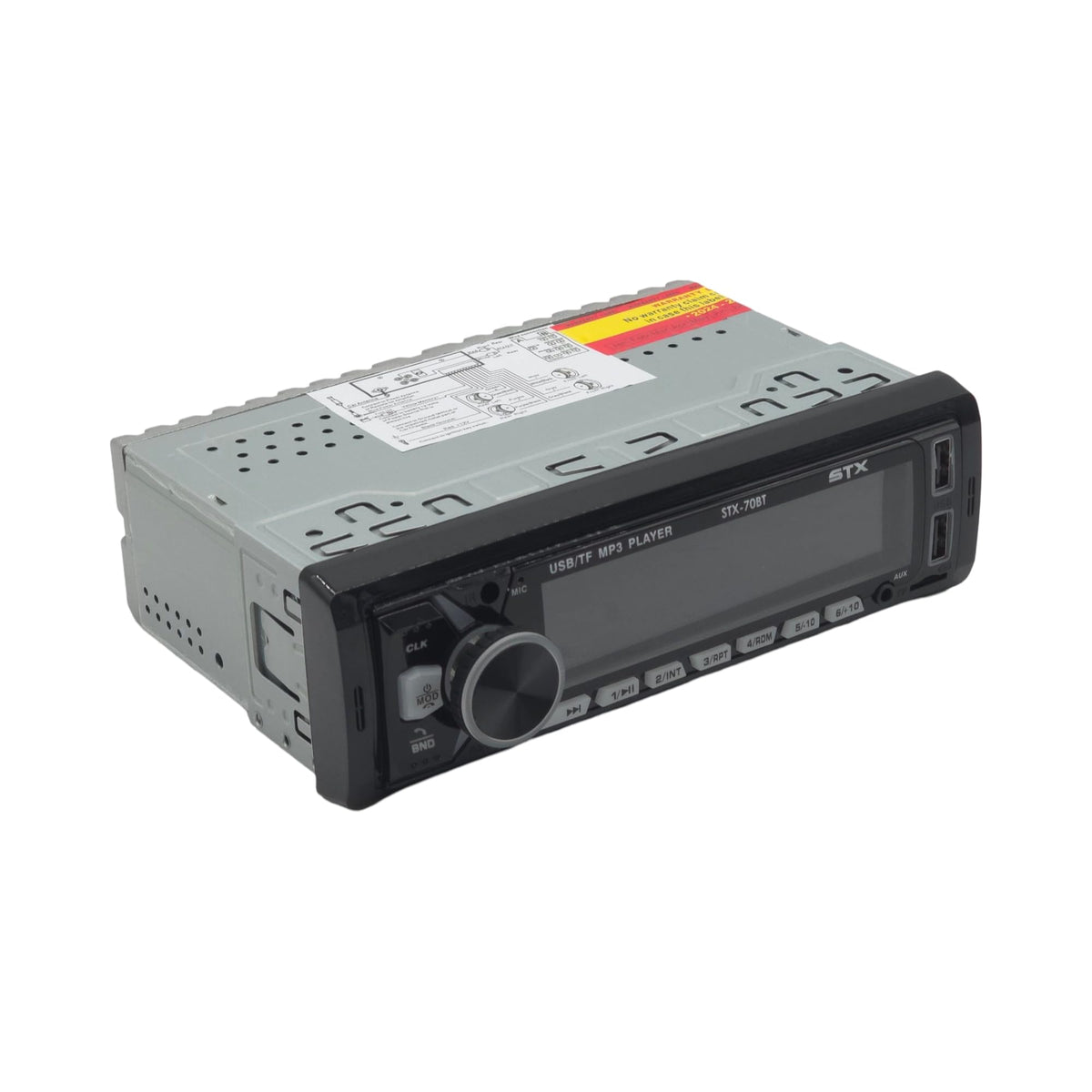 STX STX-70BT Single DIN Bluetooth Car Stereo