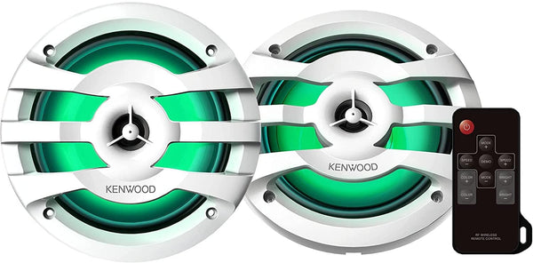 Kenwood KFC-1673MRWL 6.5" 2-Way Marine Speakers
