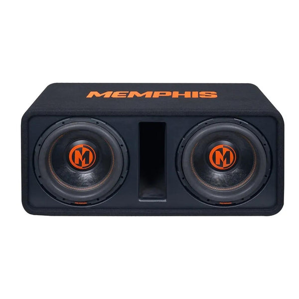 Memphis MJPE12D1 Dual 12" 1-Ohm Loaded Enclosure
