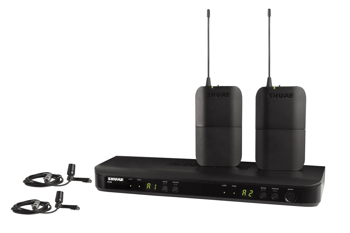 Shure BLX188/CVL-H10 Dual Lavalier Wireless System