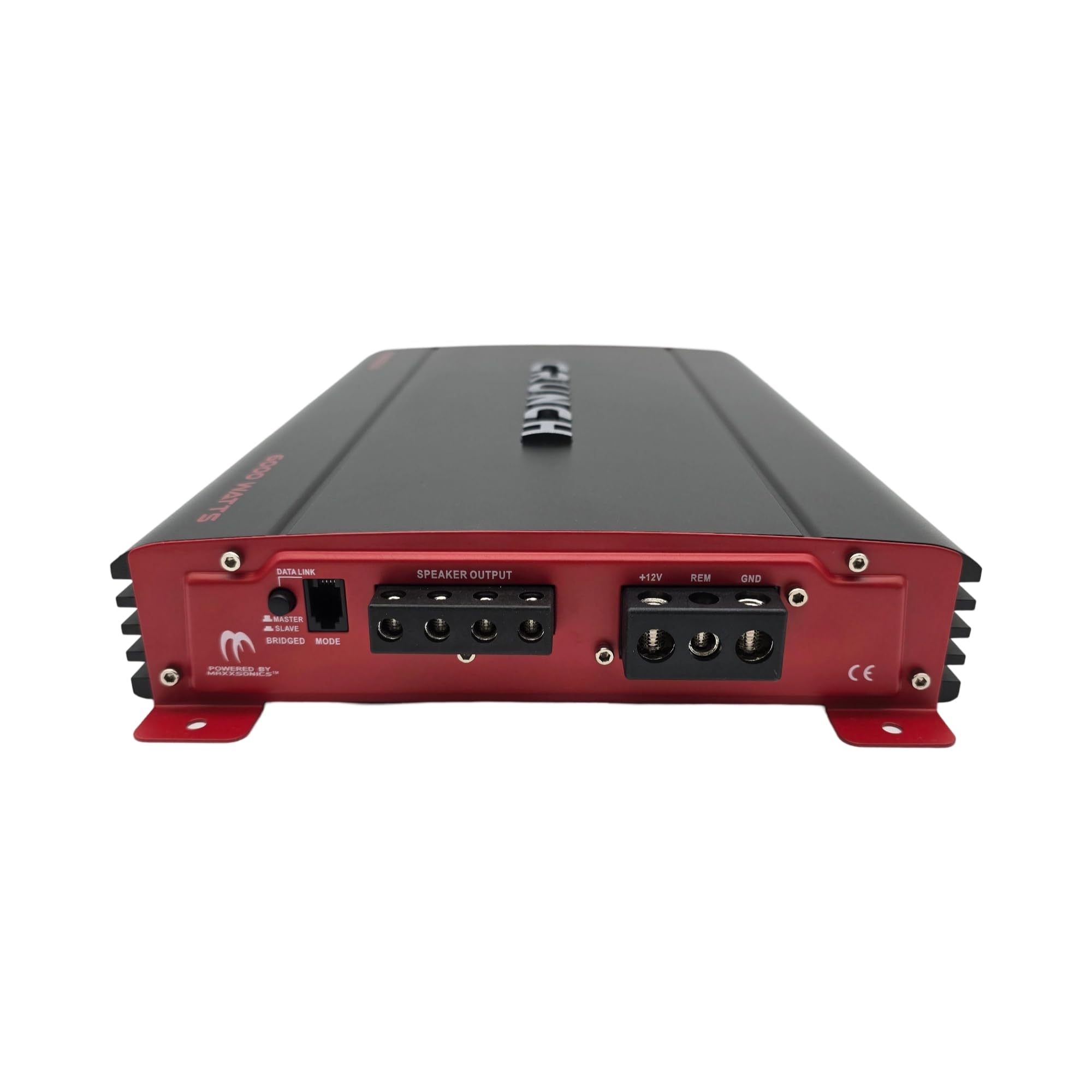 Crunch PX-6000.1D 6000W Class D Monoblock Car Amplifier with Bass Knob Included, Variable Low-Pass Filter, 45Hz Bass EQ, Subsonic Filter, and RCA Preamp Outputs