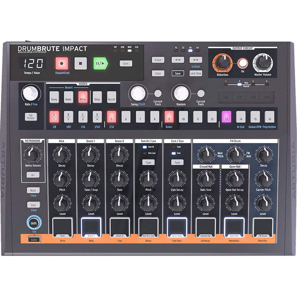 Arturia DRUMBRUTE IMPACT Analog Drum Machine
