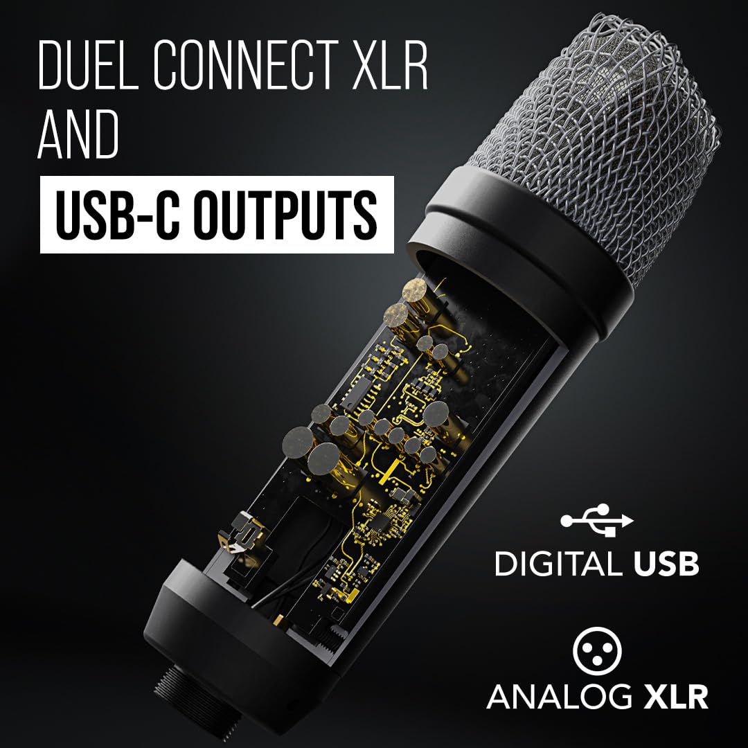 RØDE NT1GEN5B 1-Inch USB/XLR Condenser Microphone