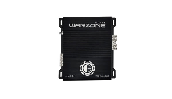 WARZONE E-1500-1D Mono Class D Car Amplifier