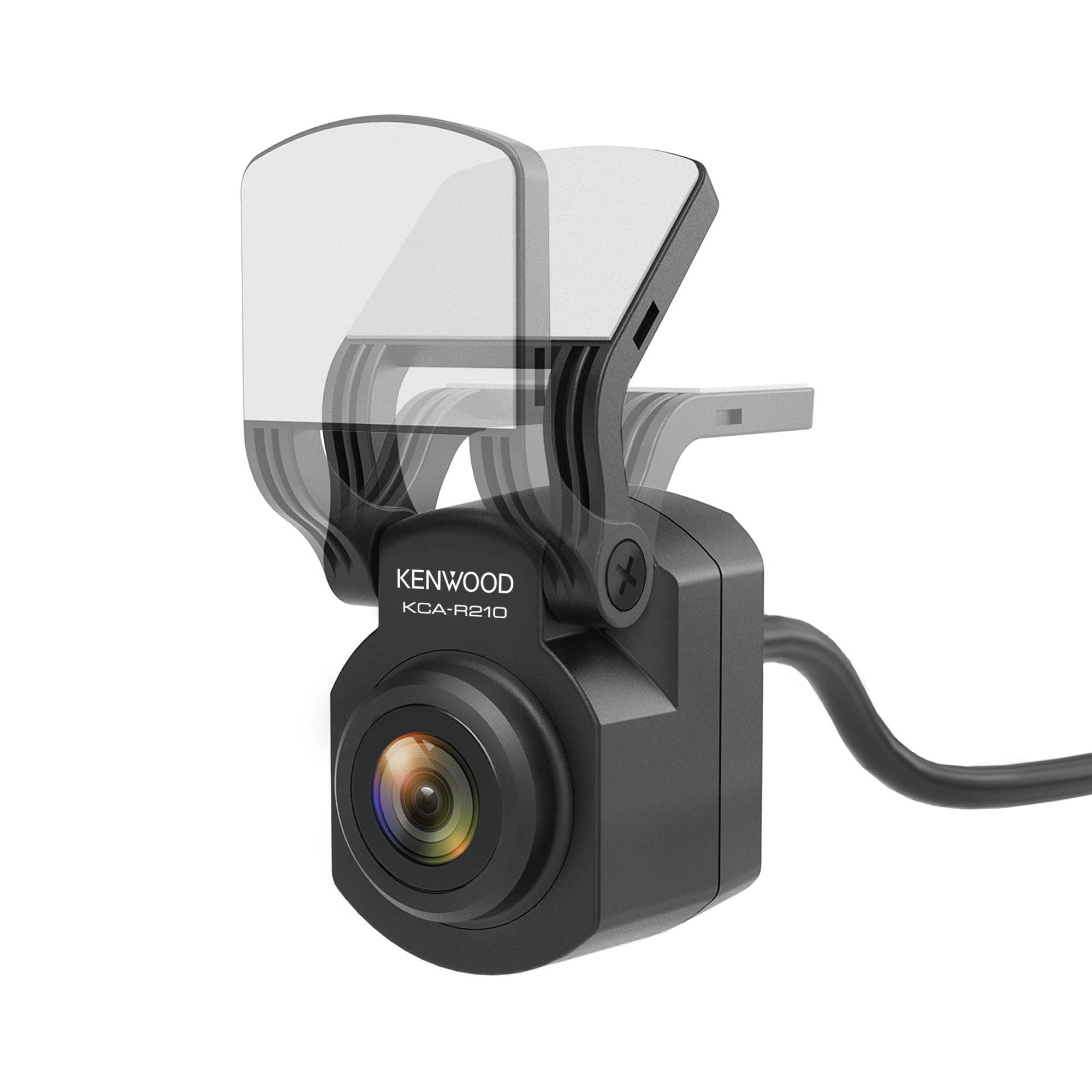 KENWOOD DRV-A510WDP Dash Cam Front and Rear with GPS, Full HD Dash Camera for Cars, Trucks & RVs, Bluetooth & WiFi Support, Loop Recording, G Sensor, Motion Detection