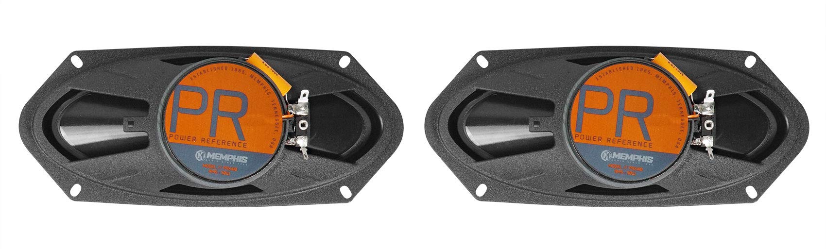 Memphis Bundle - 2 Items Pairs Audio PRX410 4x10 100 Watt 2-Way Car Speakers w/Pivot Tweeters