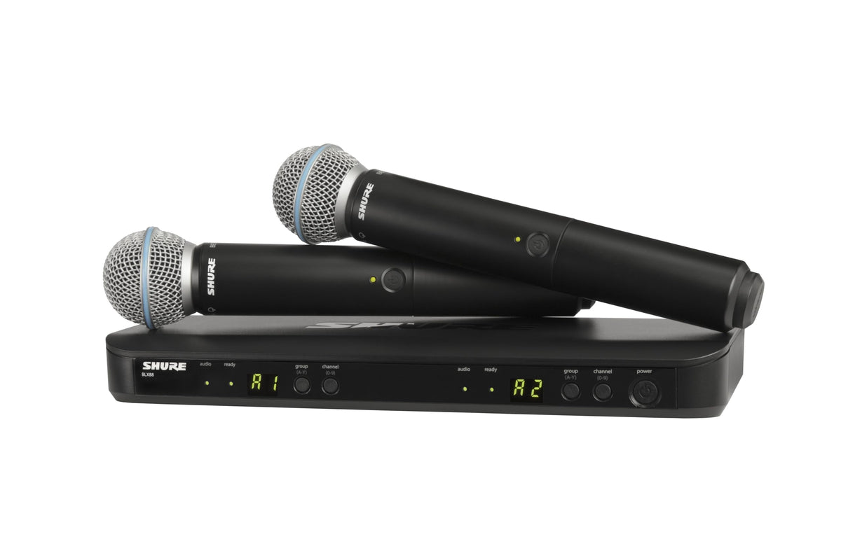 Shure BLX288/B58-H11 Dual Wireless Beta 58A Vocal System