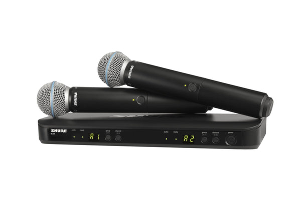 Shure BLX288/B58-H11 Dual Wireless Beta 58A Vocal System