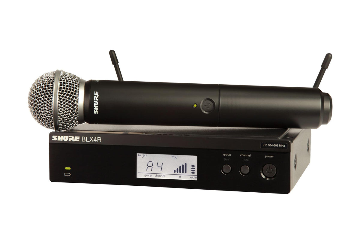 Shure BLX24R/SM58-H11 Rack-Mount Wireless Vocal System