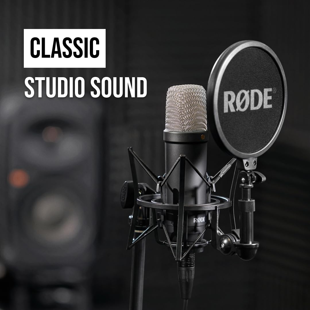 RØDE NT1SIGNATUREBLACK Studio Condenser Microphone