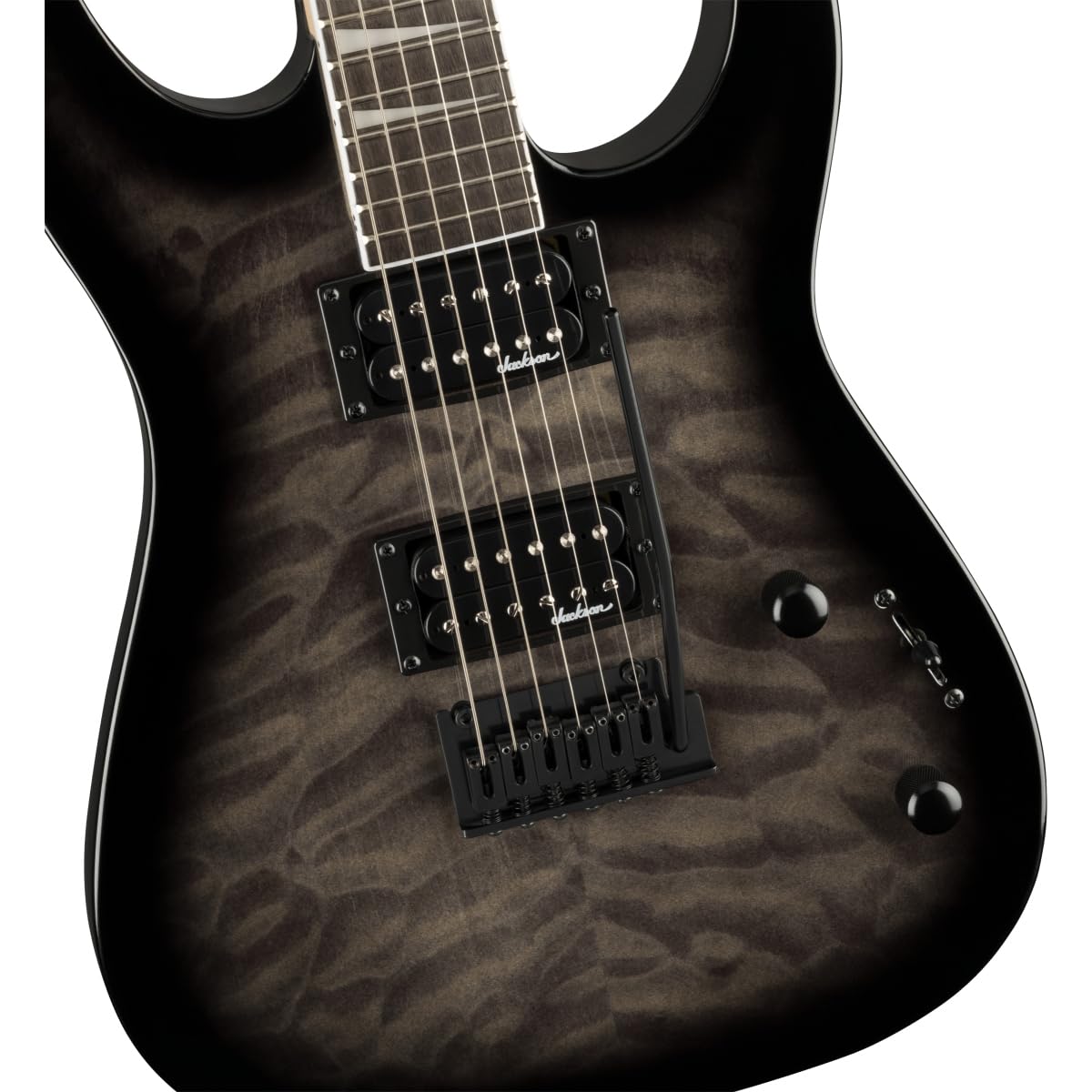 Jackson JS20 DKQ 2PT Electric Guitar - Transparent Black