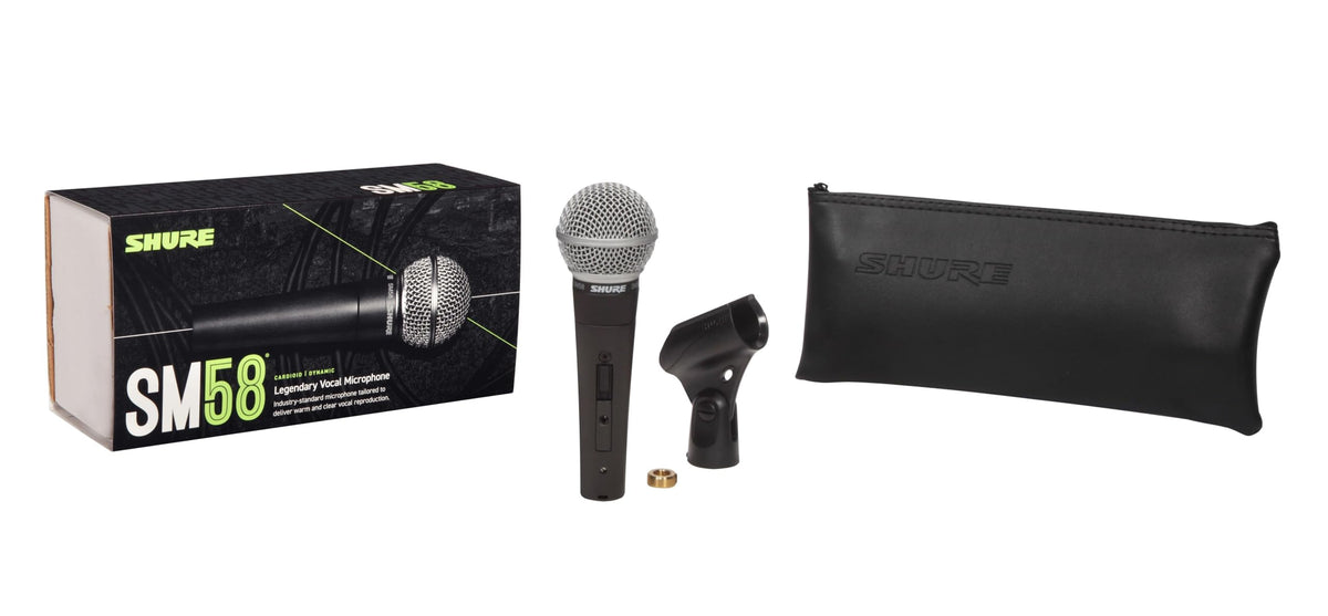 Shure SM58S Dynamic Cardioid Vocal Microphone