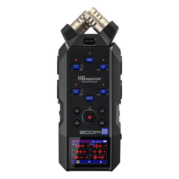 Zoom H6essential 6-Track 32-Bit Float Handy Recorder