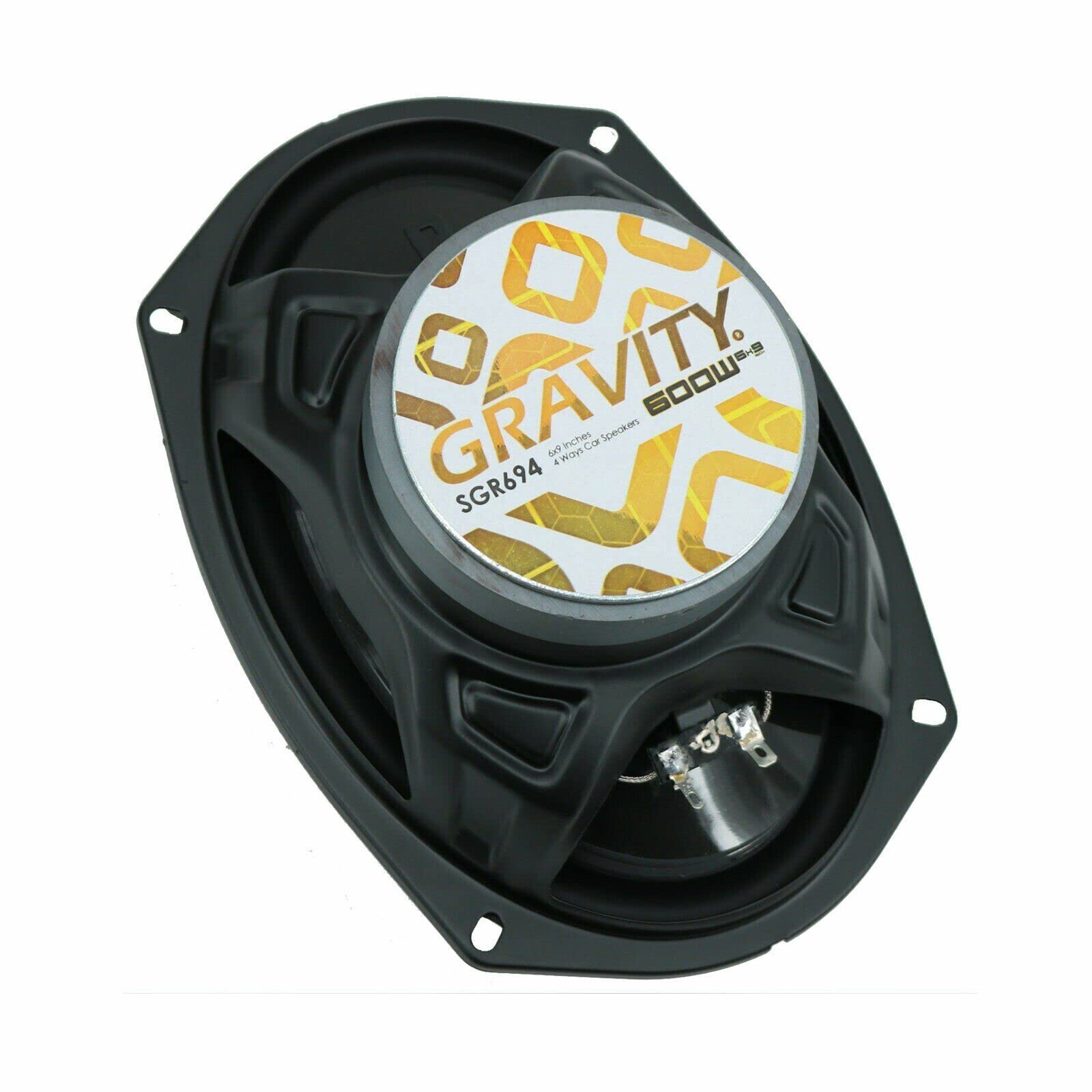 Gravity 1600W 6x9 Car Truck Competition Speaker Pair + 2X S1 6x9 Car Truck Van Speaker Box