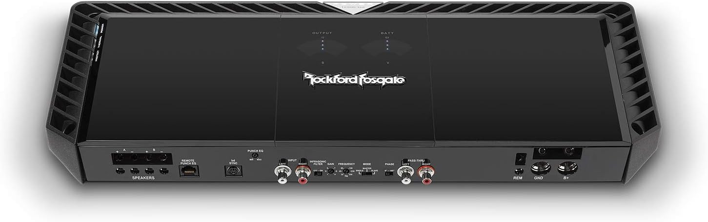 Rockford Fosgate T2500-1bdCP Power 2500-Watt Class-bd Constant Power Amplifier