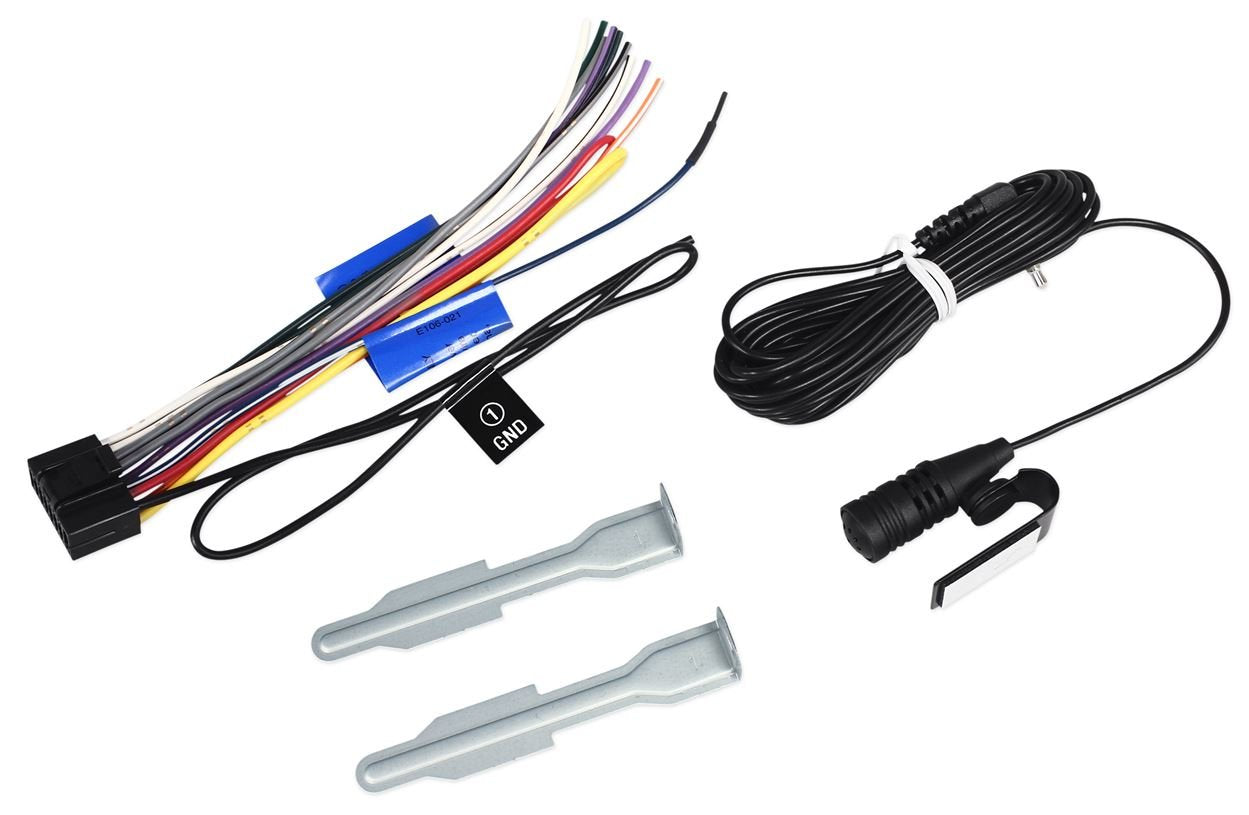 JVC Refurbished KD-X310BT Single-Din Digital Media Bluetooth Receiver w/Internet Radio Control