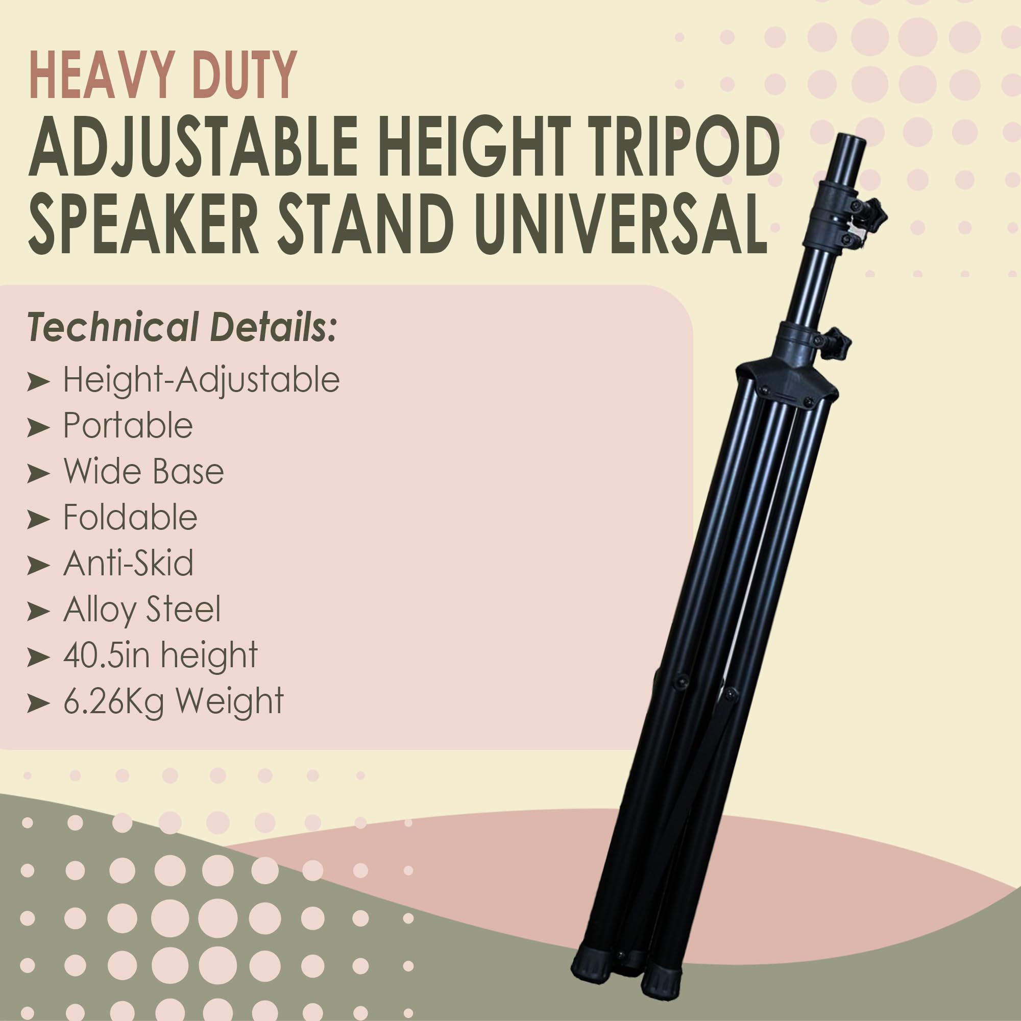 Mackie ShowBox All-in-One Battery Powered Performance Rig with Bluetooth Bundle with Pro XLR Mic Cable, Dynamic Microphone, and Adjustable Speaker Stands - Complete Live Sound