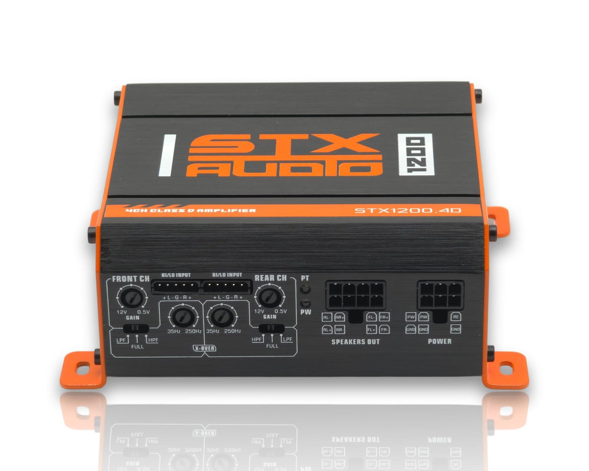 STX Audio STX1200.4D 4-Channel Class D Amplifier