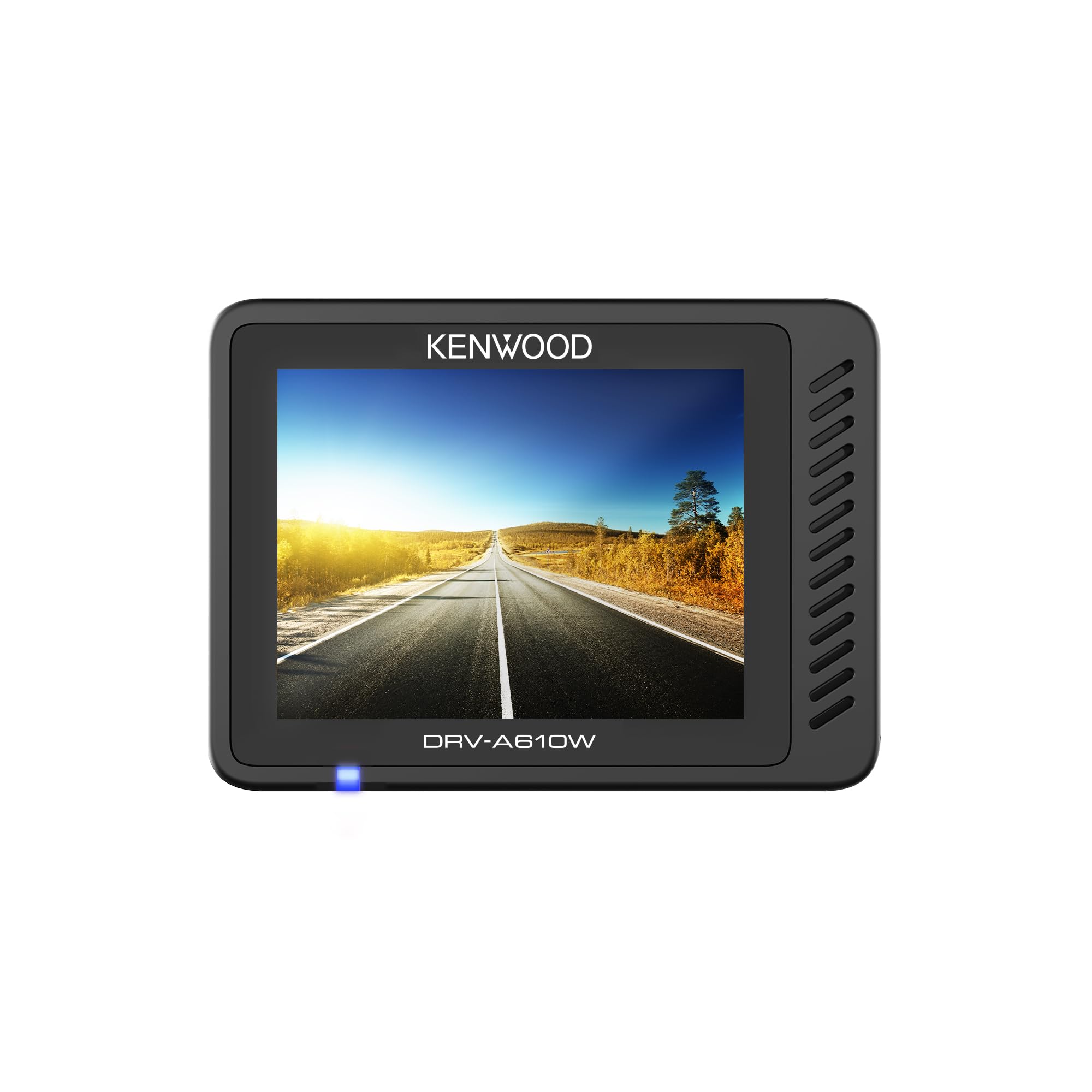 KENWOOD DRV-A610WDP Dash Cam Front and Rear with GPS, 4K/2K Dash Camera for Cars, Trucks & RVs, Bluetooth & WiFi Support, Loop Recording, G Sensor, Motion Detection, Includes 64GB Micro SD Card