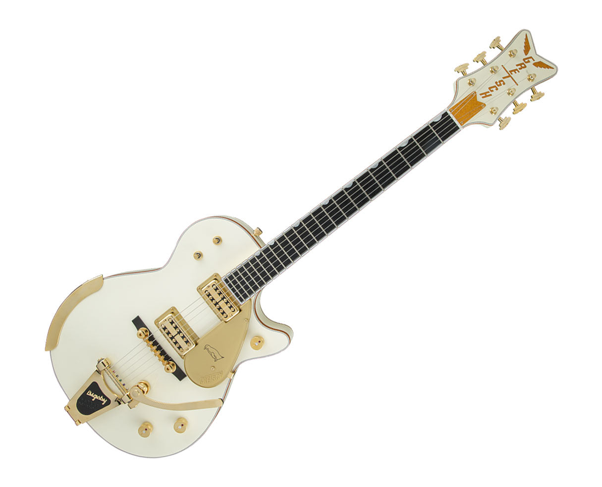Gretsch G6134T-58 Vintage Select '58 Penguin Hollow-Body Electric Guitar - Vintage White