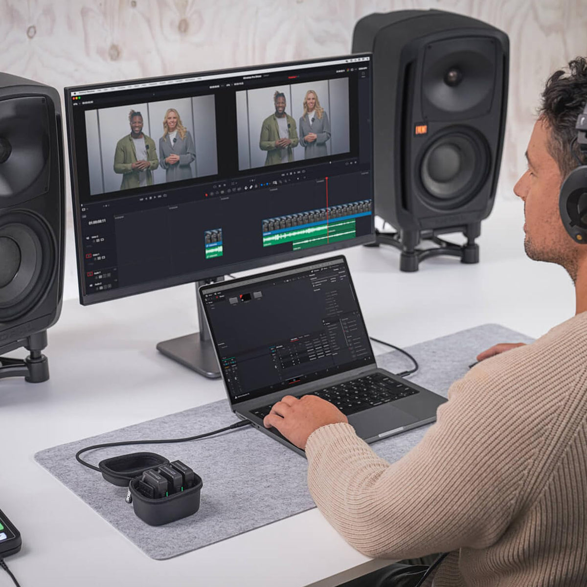 RØDE WIRELESS PRO BLACK Compact Wireless Microphone System