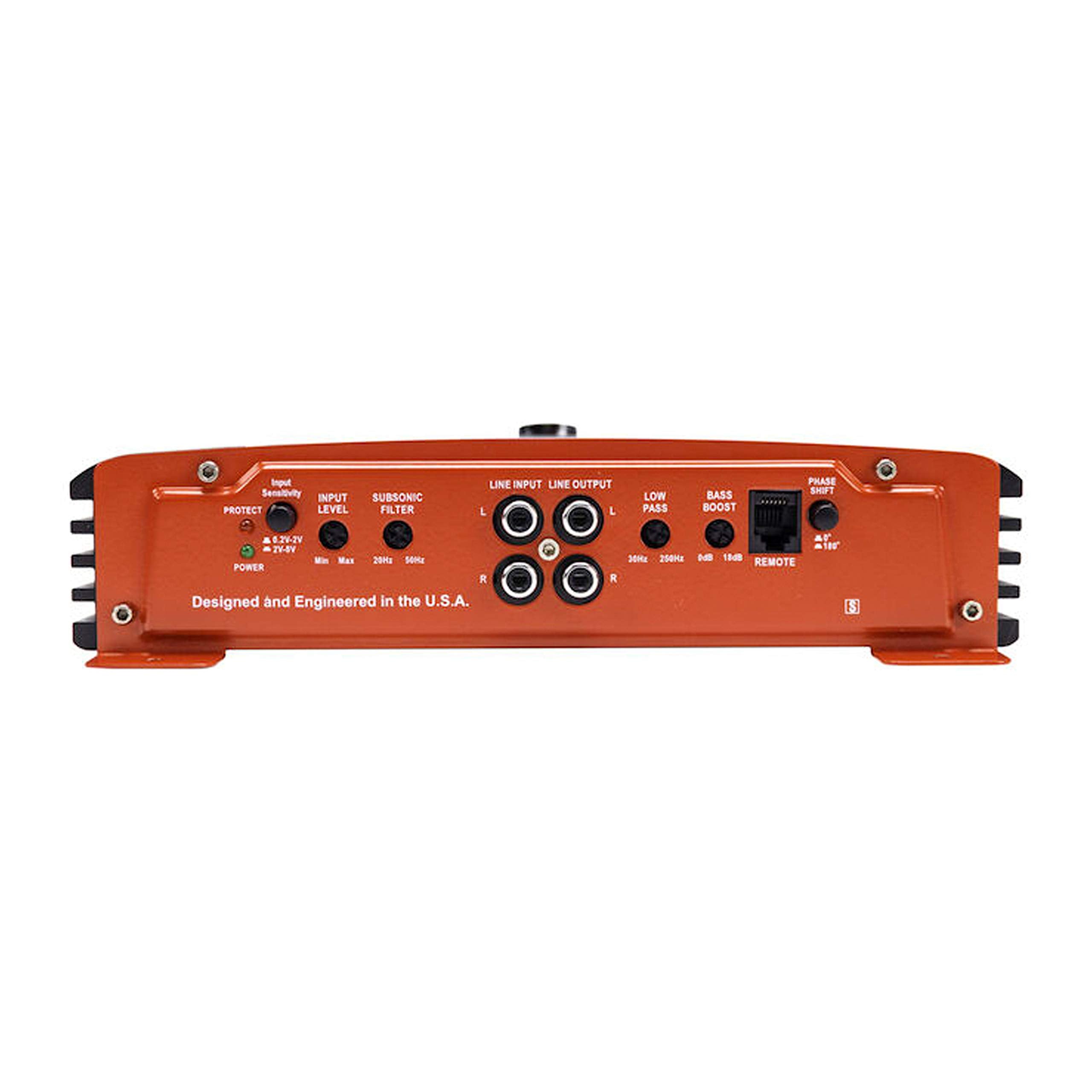 Crunch PX-1025.2 1000 Watts Power X Two Channel Car Audio Amplifier + 2 Channels 4 Gauge Amplifier Kit with Gravity Magnet Phone Holder Bundle
