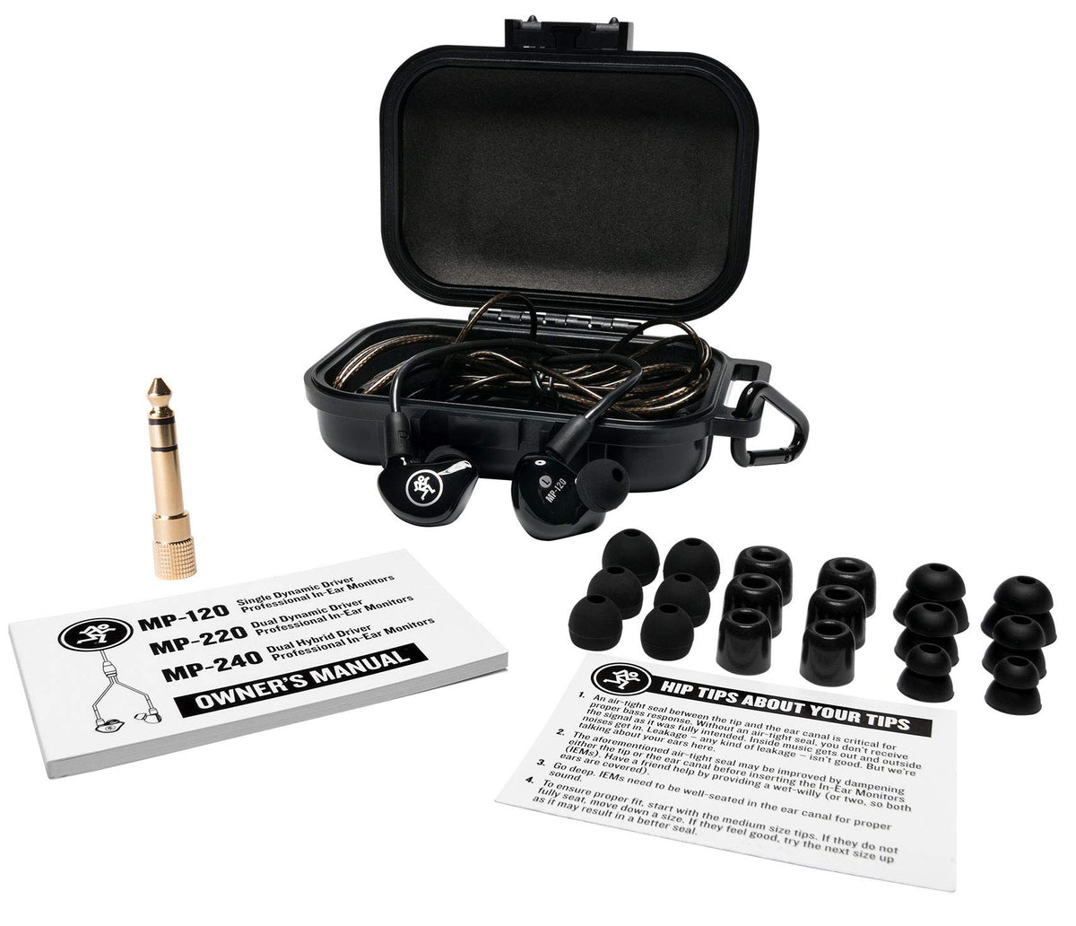 Mackie MP-220BTA Dual-Driver Bluetooth In-Ear Monitors