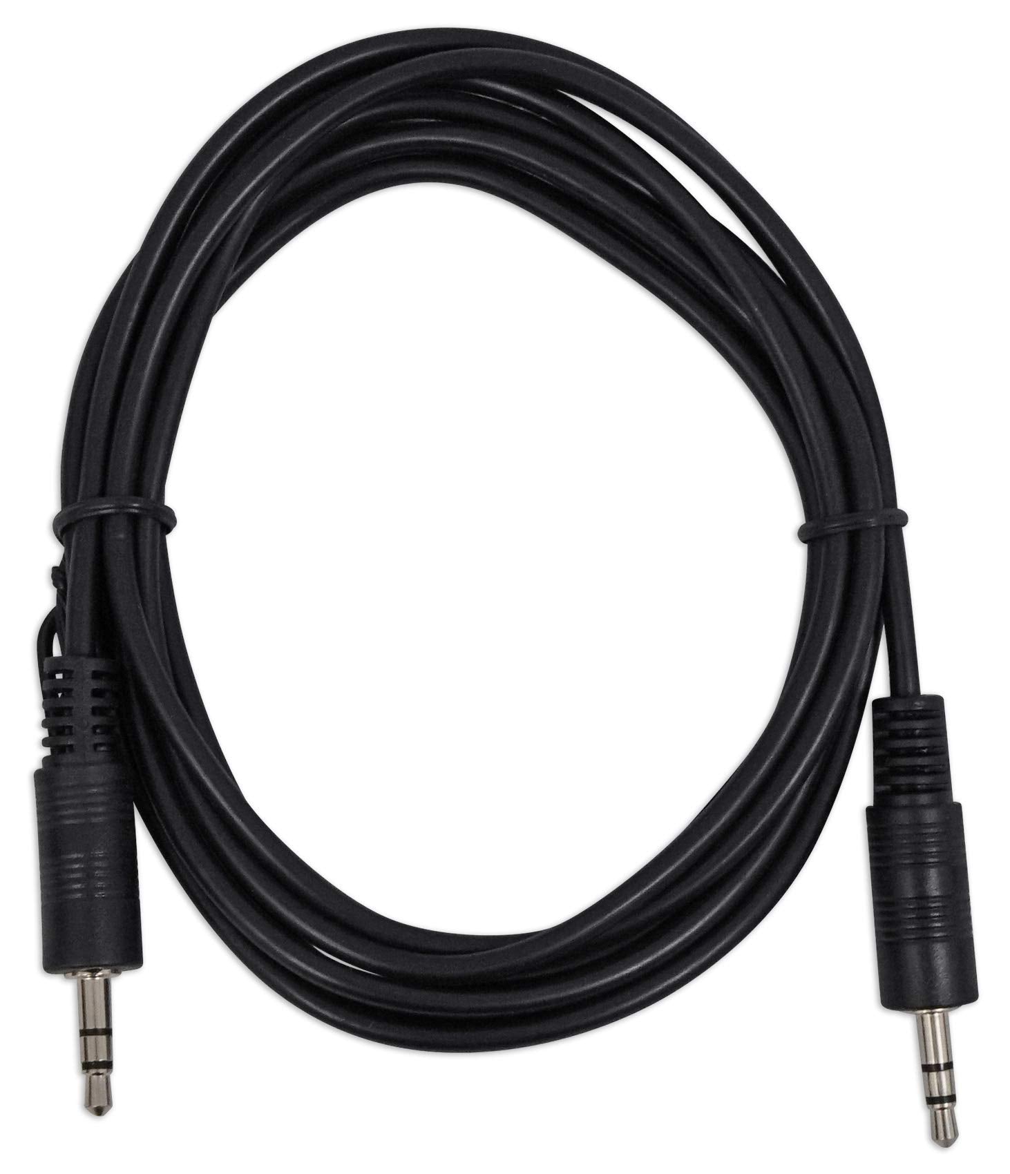 JVC KD-X370BTS Digital Media Receiver w/Bluetooth/Amazon Alexa/USB/SiriusXM/App Bundle with Metra IB3.5MM 6 Foot 3.5mm Male to 3.5mm Male 6 ft. Aux Cable (2 Item)