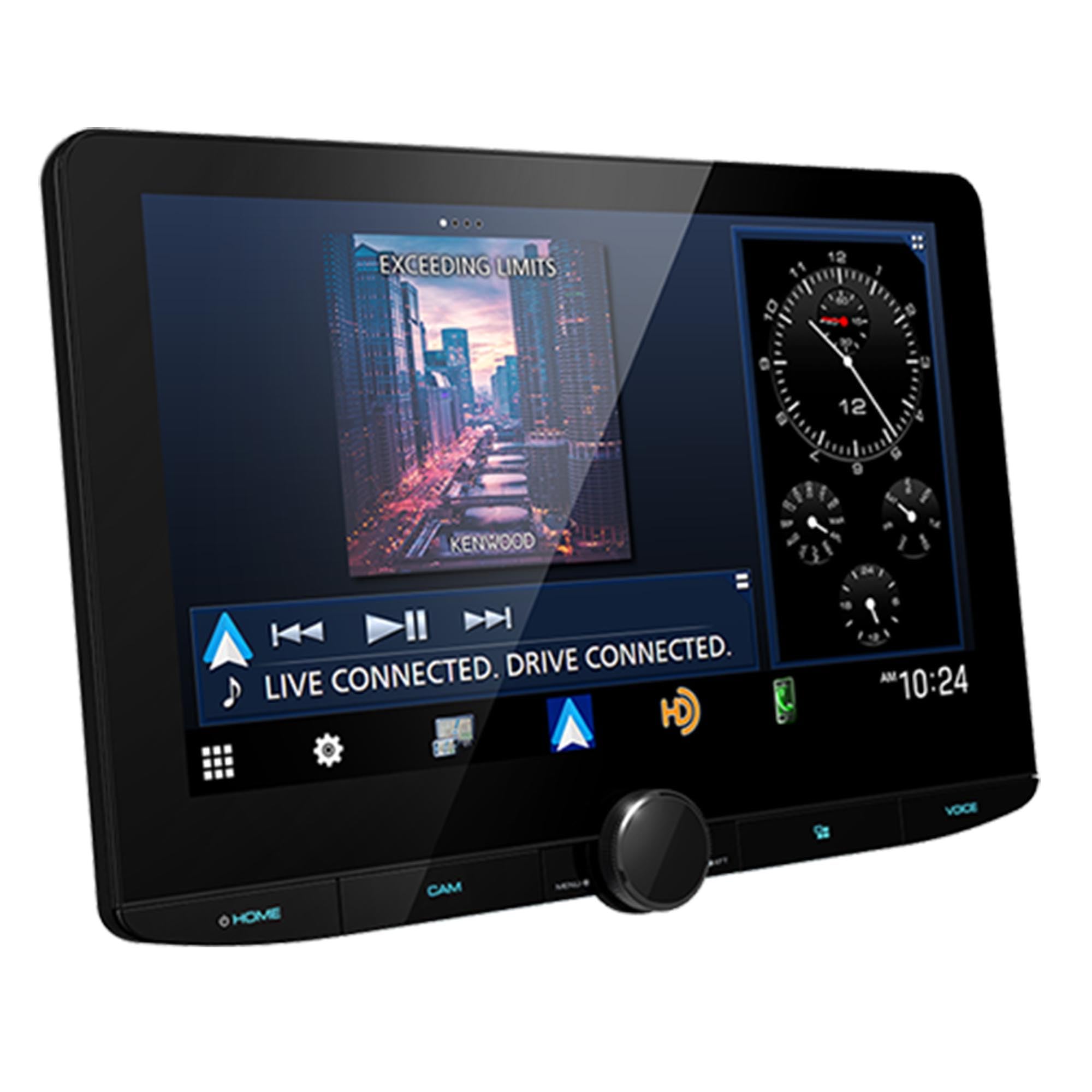 Kenwood DMX1038S 10.1 Inch Floating Panel Digital Multimedia Receiver