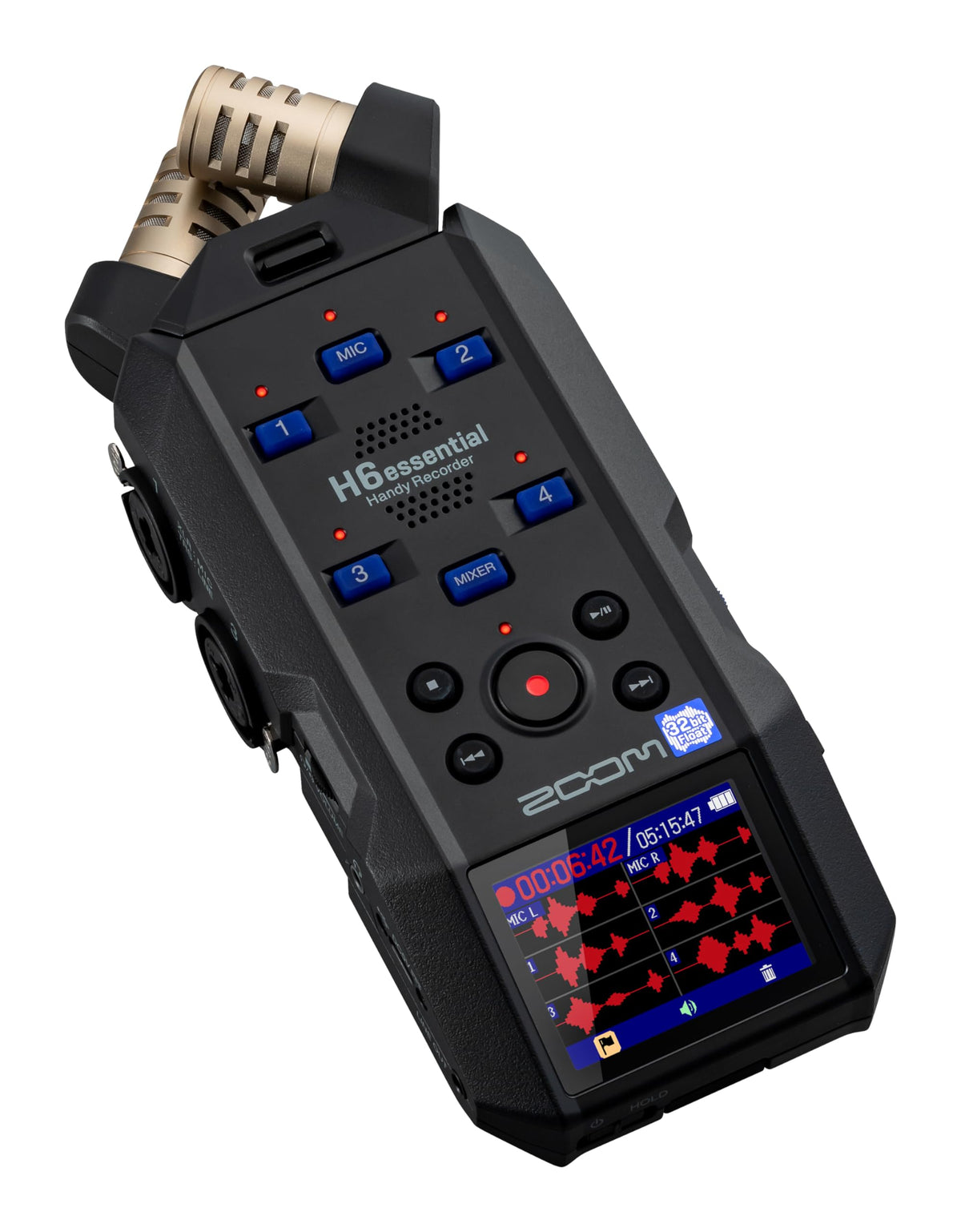 Zoom H6essential 6-Track 32-Bit Float Handy Recorder