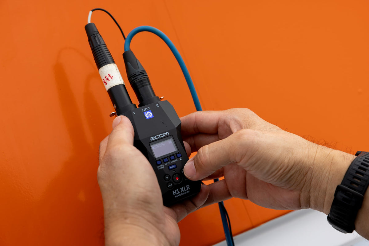 Zoom H1 XLR 2-Channel 32-Bit Float Audio Recorder
