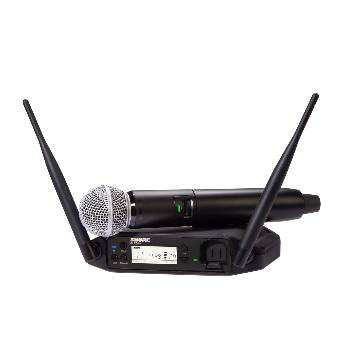 Shure GLXD24+/SM58-Z3 Dual-Band Wireless Vocal System