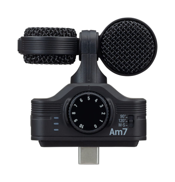 Zoom Am7 USB-C Mid-Side Stereo Microphone for Android