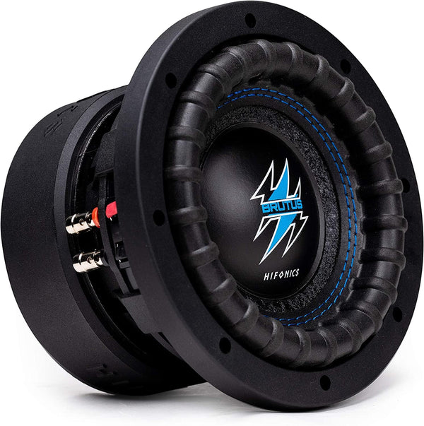 Hifonics BRW6D4 6.5" Dual 4-Ohm Car Subwoofer