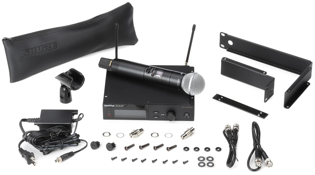 Shure SLXD24+/B58-G57 Beta 58A Wireless Handheld System