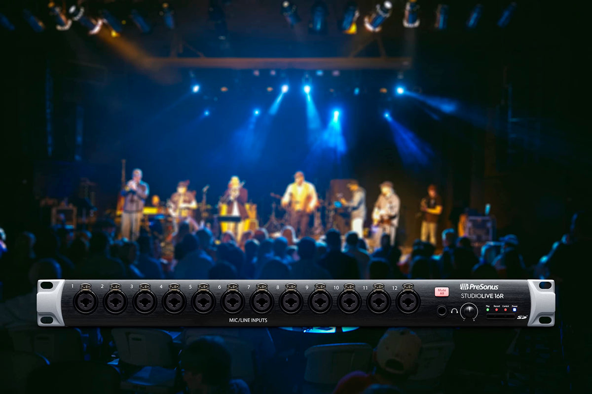 PreSonus STUDIOLIVE16R 18-Channel Digital Rack Mixer