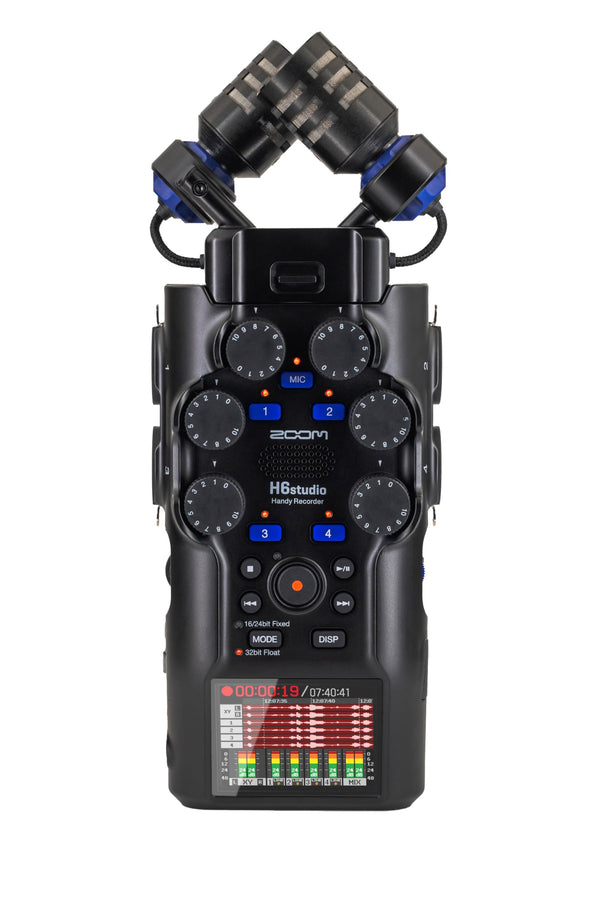 Zoom H6studio 32-Bit Float Handy Recorder